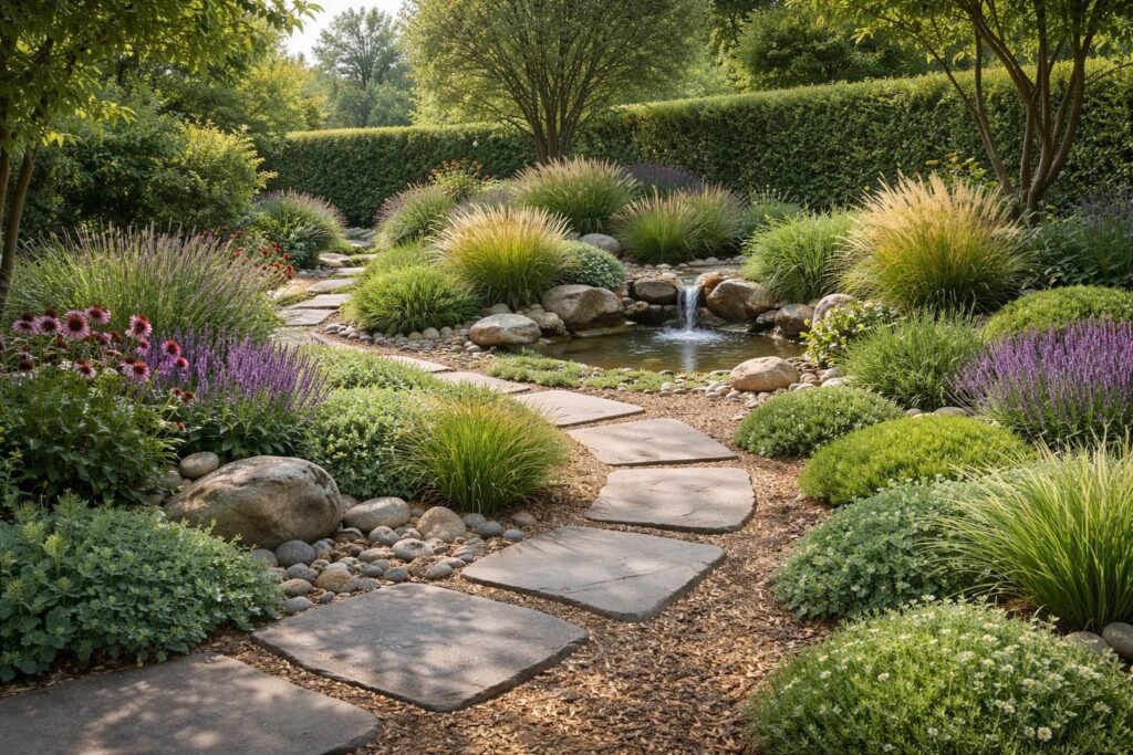 découvrez nos conseils pour aménager un jardin sans entretien, alliant esthétique et praticité pour un extérieur facile à vivre toute l'année.