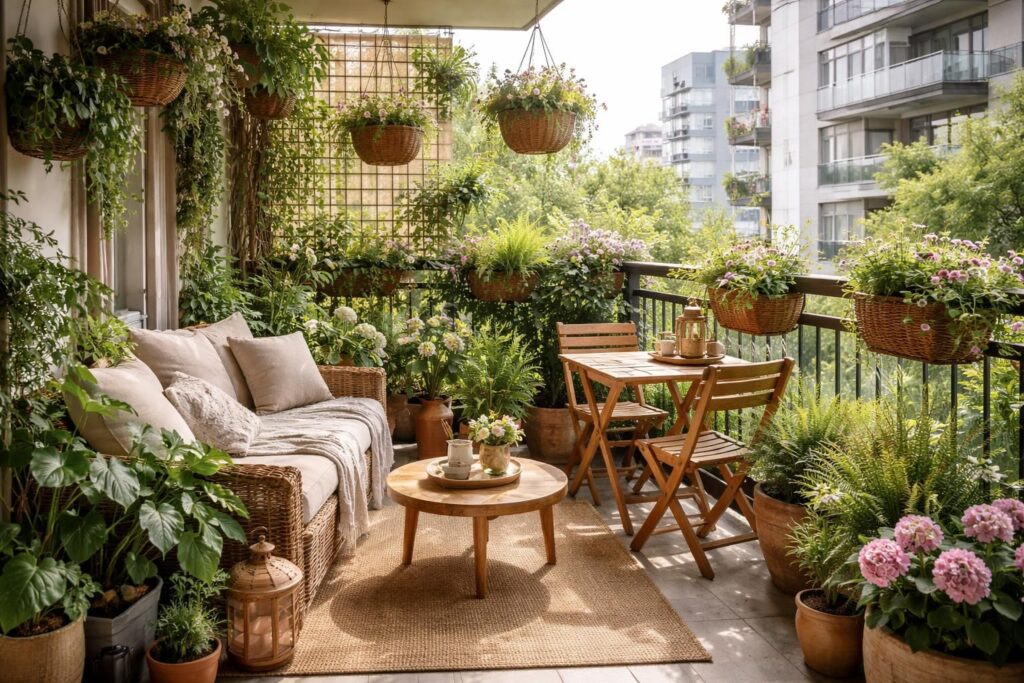 découvrez comment aménager votre balcon en un véritable jardin urbain, alliant beauté, confort et espace vert même en milieu citadin.