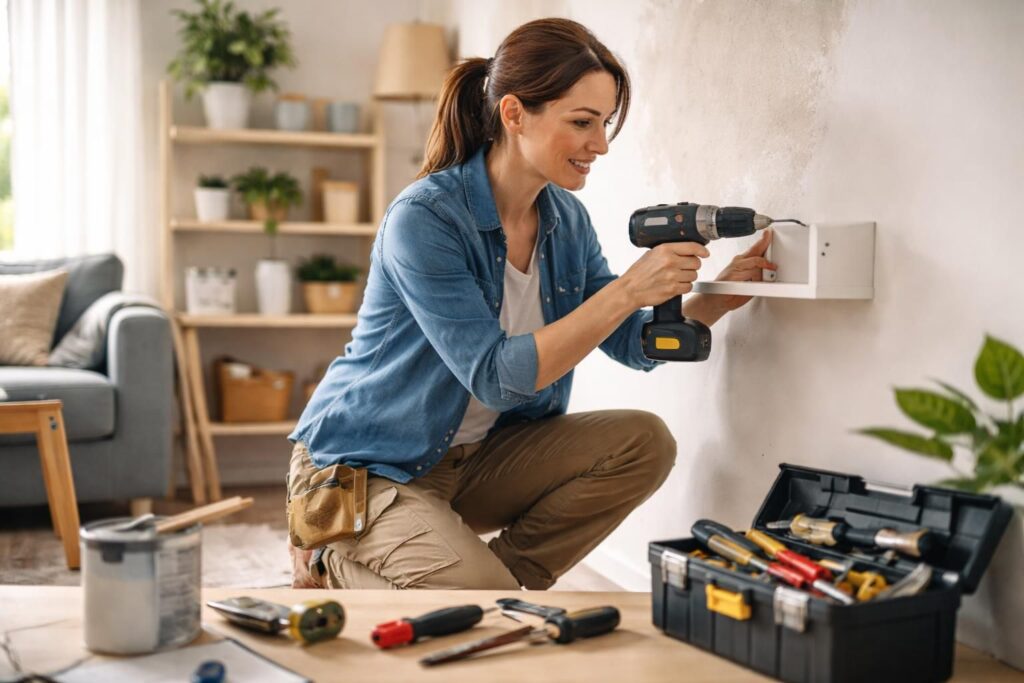 découvrez quels travaux vous pouvez réaliser vous-même facilement et en toute sécurité pour améliorer votre maison.