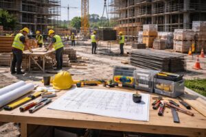 découvrez des astuces pratiques pour mieux organiser votre chantier et optimiser la gestion de vos travaux de construction.