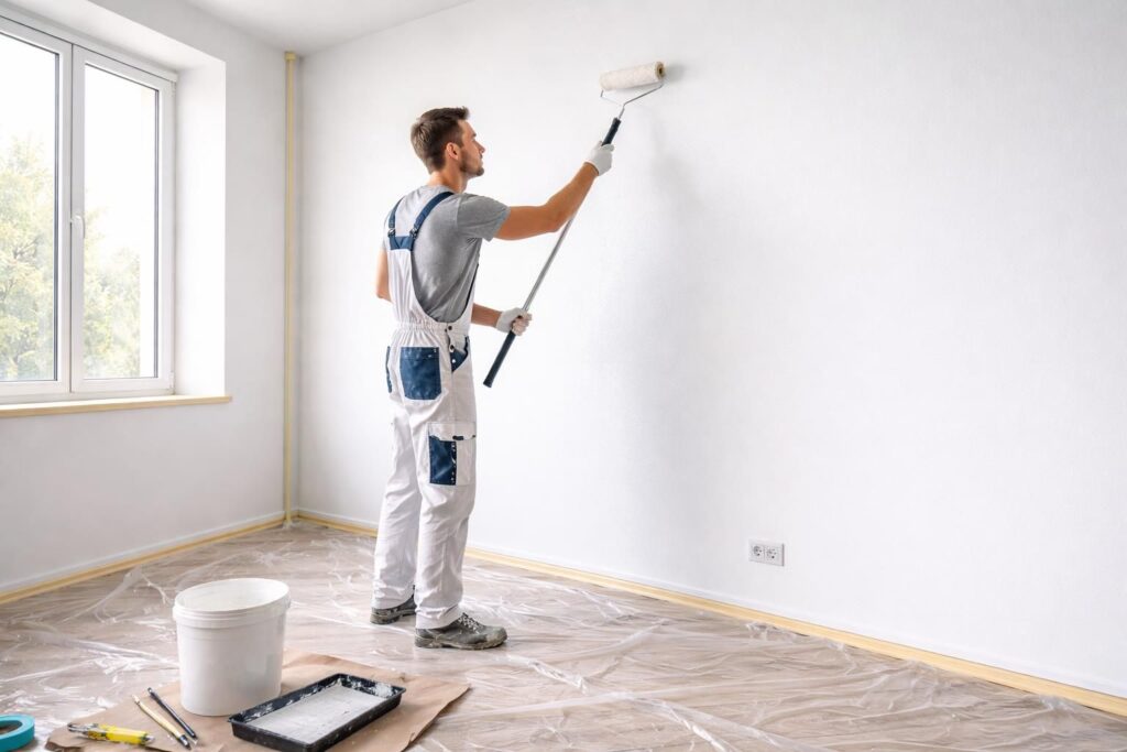 apprenez les techniques professionnelles pour peindre une pièce facilement et obtenir un résultat parfait comme un pro.