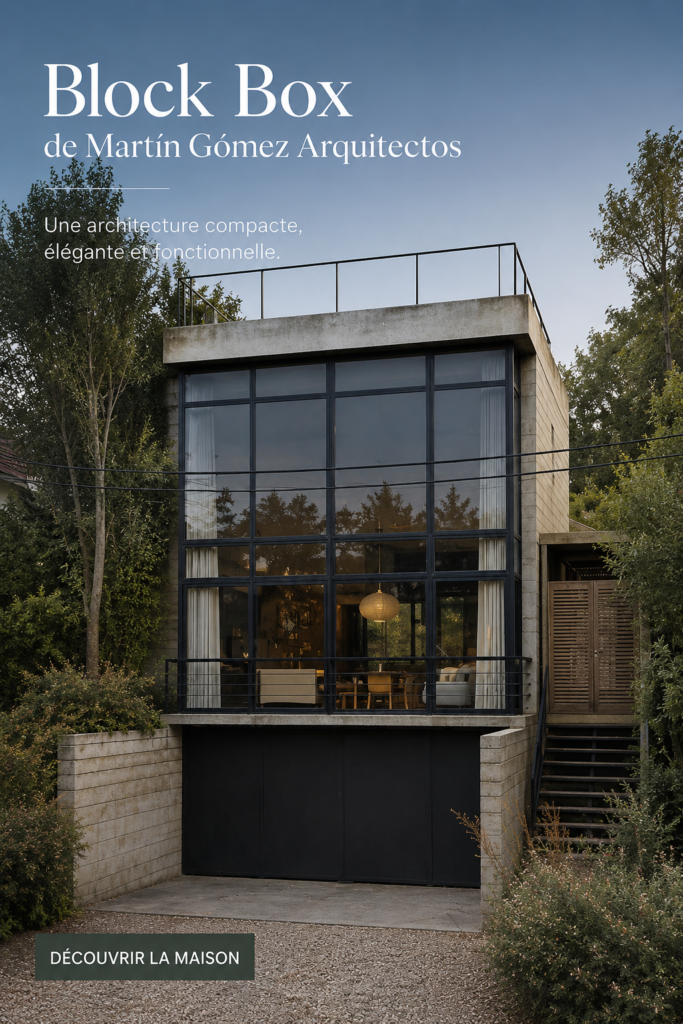 Bloc Box de Martín Gómez, une œuvre architecturale moderne