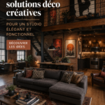 Un studio décoré avec style et meubles multifonctions