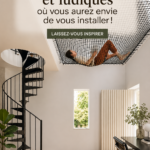Un loft spacieux avec des grandes fenêtres et un mobilier moderne.