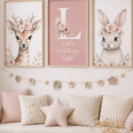 Un aperçu des créations artisanales de Little Wildlings sur Etsy, comprenant des accessoires faits main et décorations originales.
