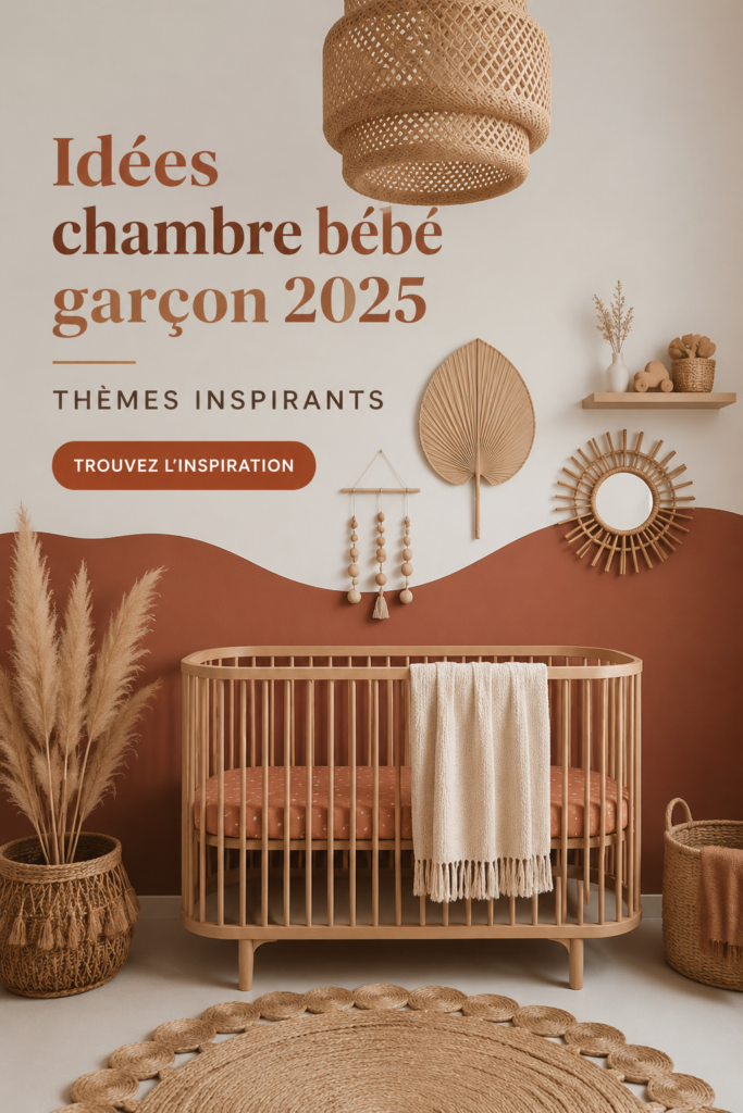 Chambre moderne et inspirante pour garçon, décorée avec des couleurs vives et des accessoires ludiques.