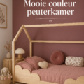 Chambre d'enfant colorée et apaisante avec des murs peints en teintes douces