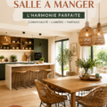 Cuisine ouverte moderne avec salle à manger intégrée