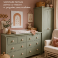 Transformez un placard Hemnes en meuble unique pour chambre de bébé