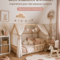Chambre d'enfant décorée avec des couleurs vives et des meubles ludiques