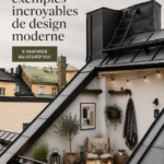 Un intérieur moderne chic et accueillant avec des touches de design contemporain.
