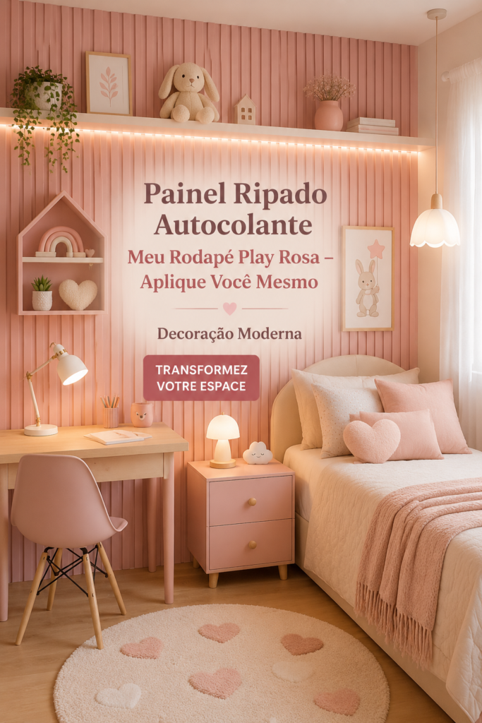 Un panneau autocolant moderne appliqué sur un mur dans un salon élégant