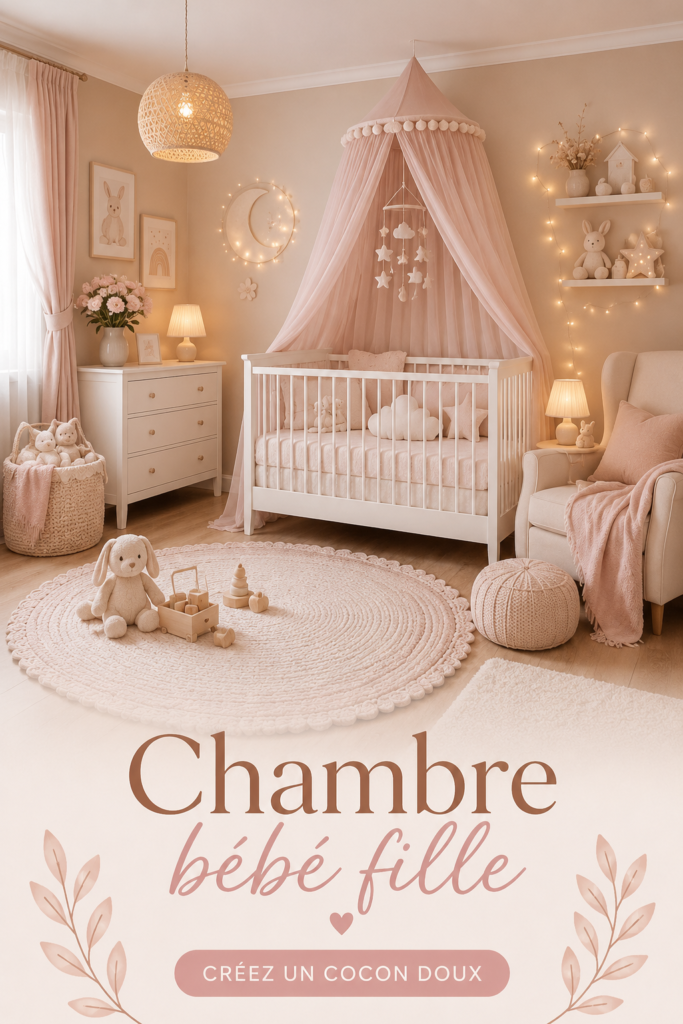 Fille jouant avec des jouets colorés dans sa chambre