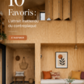 Un intérieur décoré avec du contreplaqué, mettant en valeur son charme et sa chaleur