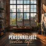 Un loft moderne avec une décoration chaleureuse et personnelle, mettant en valeur le style individuel.