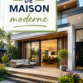 Maison moderne avec une architecture contemporaine et des espaces lumineux