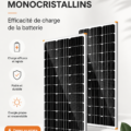 Illustration d'une batterie solaire installée dans une maison moderne