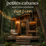Cabanes charmantes dans un écrin naturel, idéales pour une escapade relaxante.