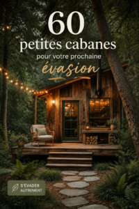 Cabanes charmantes dans un écrin naturel, idéales pour une escapade relaxante.