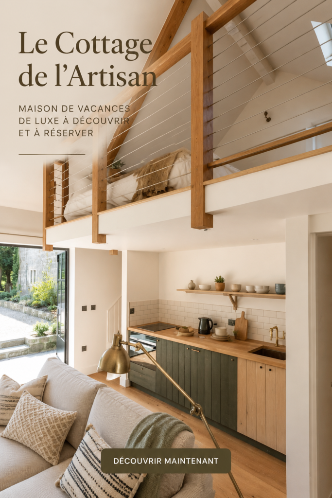 Un intérieur de cottage chic avec des éléments décoratifs chaleureux et raffinés