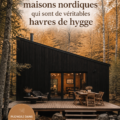 Maison nordique au style hygge avec des éléments chaleureux et naturels