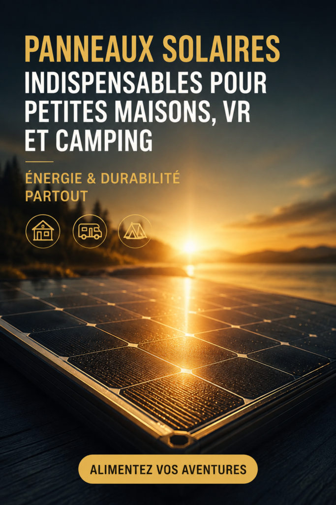 Installation de panneaux solaires sur une petite maison moderne.