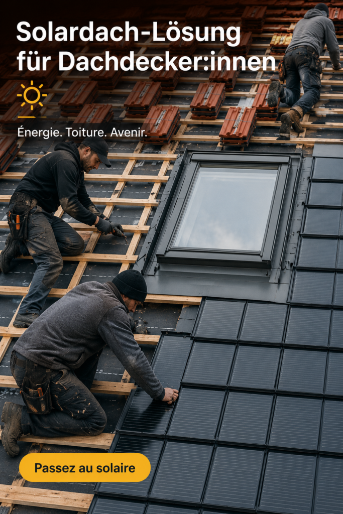 Une maison avec une toiture solaire moderne, symbole d'éco-responsabilité.