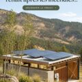 Un refuge écoresponsable rénové après un incendie, mettant en avant des matériaux durables et un design chaleureux.