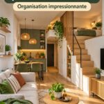 Visite d'un appartement optimisé de 42m² avec un aménagement pratique.