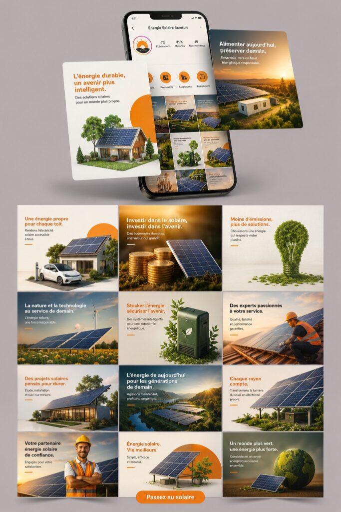 Un aperçu inspirant du branding et design sur les réseaux sociaux avec des exemples visuels