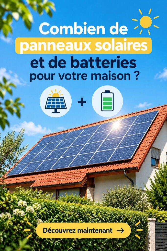 Installation de panneaux solaires sur le toit d'une maison.