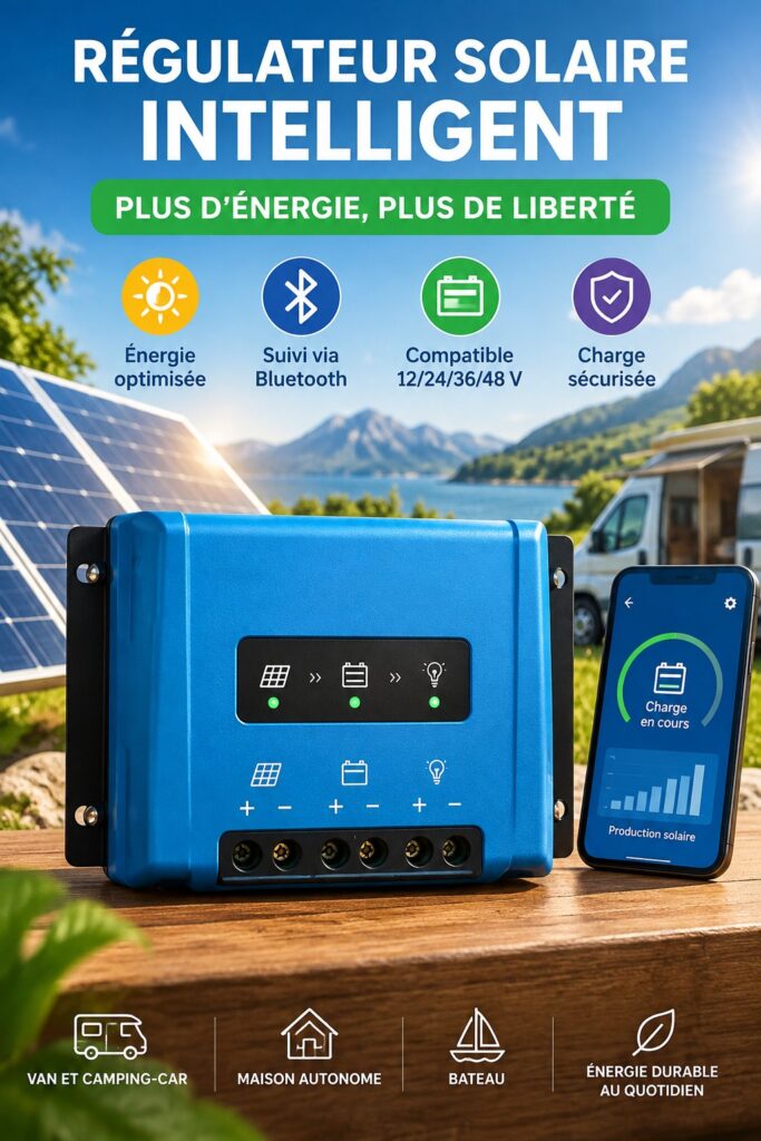 Un panneau solaire sur le toit d'une maison moderne