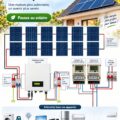 Intérieur lumineux grâce à l'énergie solaire, mettant en valeur la décoration écoresponsable.
