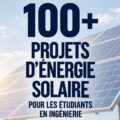Un projet solaire innovant décorant un jardin naturel.