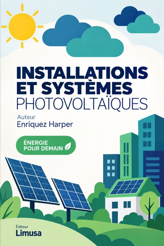 Image d'une maison moderne avec panneaux photovoltaïques sur le toit, intégrés dans un cadre paysager.