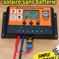 Installation d'un contrôleur solaire mis en avant dans une décoration intérieure chaleureuse.