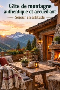 Intérieur chaleureux inspiré de l'Auberge du Plateau avec des couleurs douces et une décoration élégante.