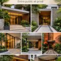 Un intérieur moderne et lumineux avec des touches de décoration contemporaine