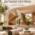 Intérieur moderne avec des éléments architecturaux chaleureux et pratiques.