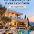 Vue extérieure d'une maison de luxe moderne avec piscine