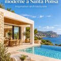 Vue extérieure d'une villa méditerranéenne moderne à Santa Ponsa